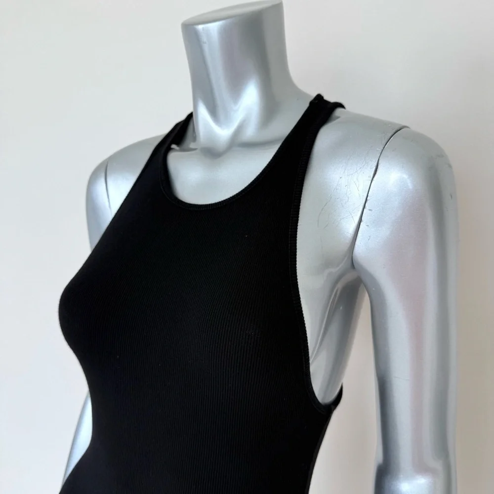 Free People women black bodysuit size XS - Picture 2 of 6